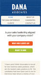 Mobile Screenshot of danaassociates.com