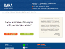 Tablet Screenshot of danaassociates.com